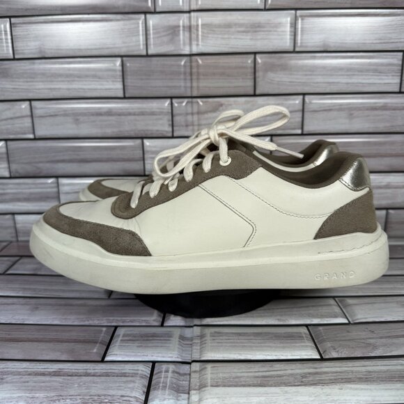 Cole Haan‎ Women's Grandpro White Leather Rally Cambry Sneaker Shoe Size 8 - Picture 3 of 8